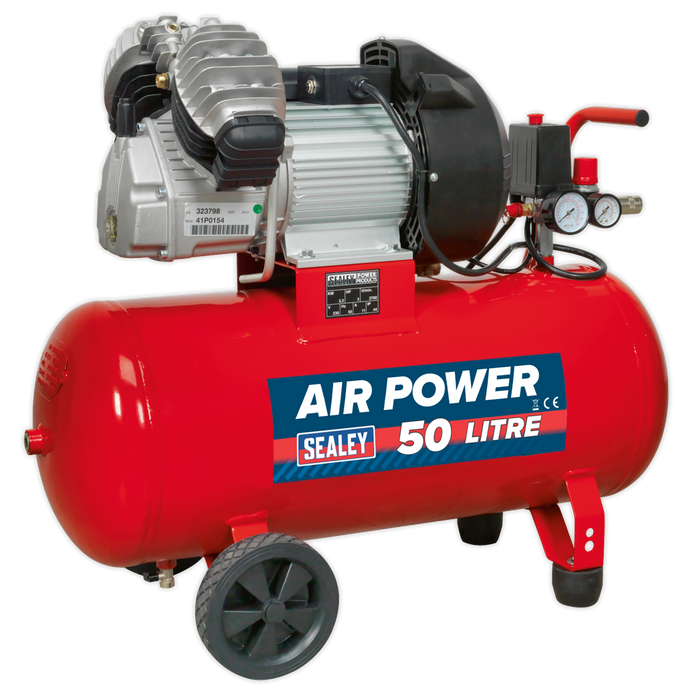 50L V-Twin Direct Drive Air Compressor 3hp | SAC05030