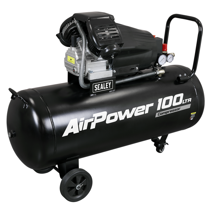 100L V-Twin Direct Drive Air Compressor 3hp | SAC10030VA