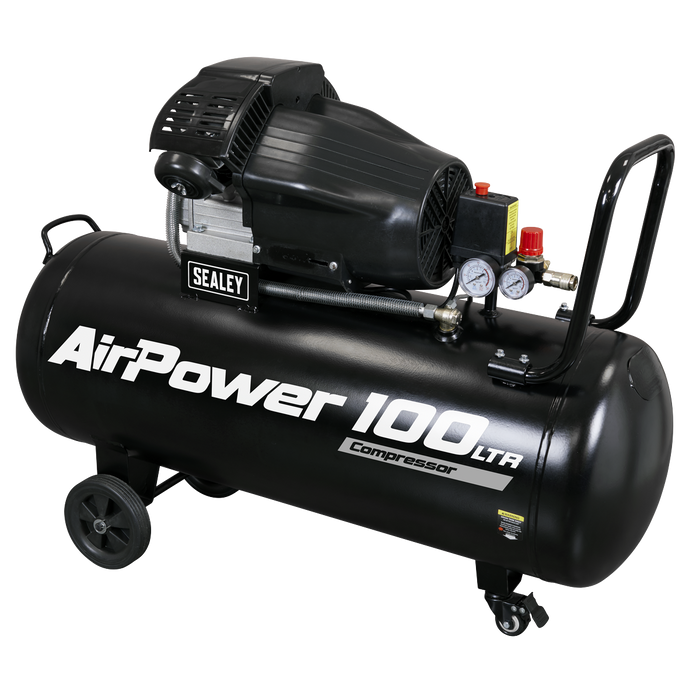 100L V-Twin Direct Drive Air Compressor 3hp | SAC10030VA