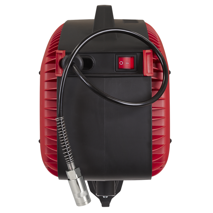Wall Mounting Oil Free Air Compressor 1.5hp with 7m Retractable Hose Reel | SAC15WM