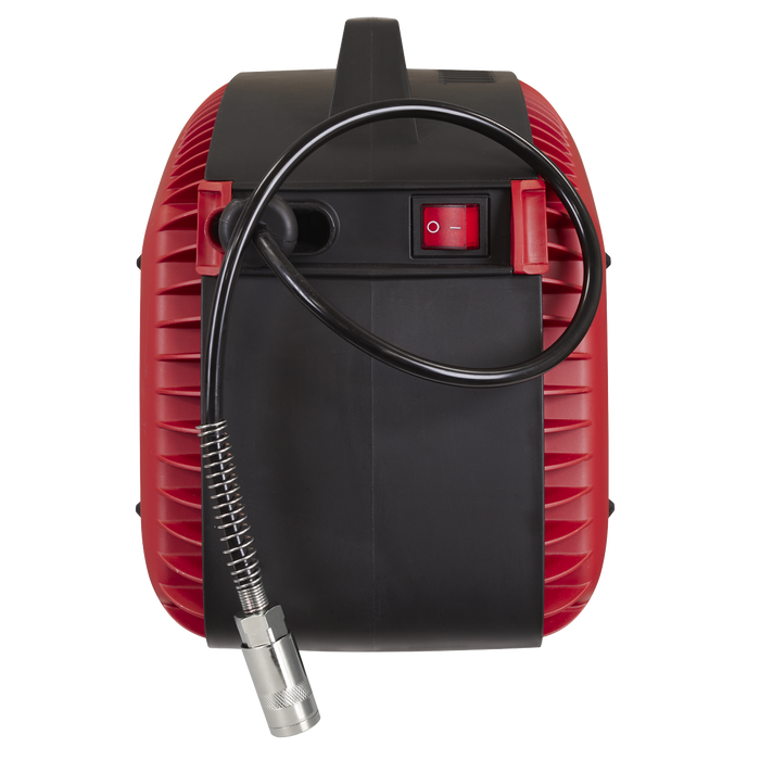 Wall Mounting Oil Free Air Compressor 1.5hp with 7m Retractable Hose Reel | SAC15WM