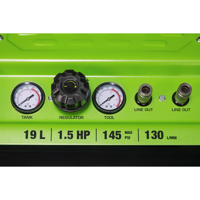 19L Oil Free Direct Drive Air Compressor 1.5hp | SAC1900