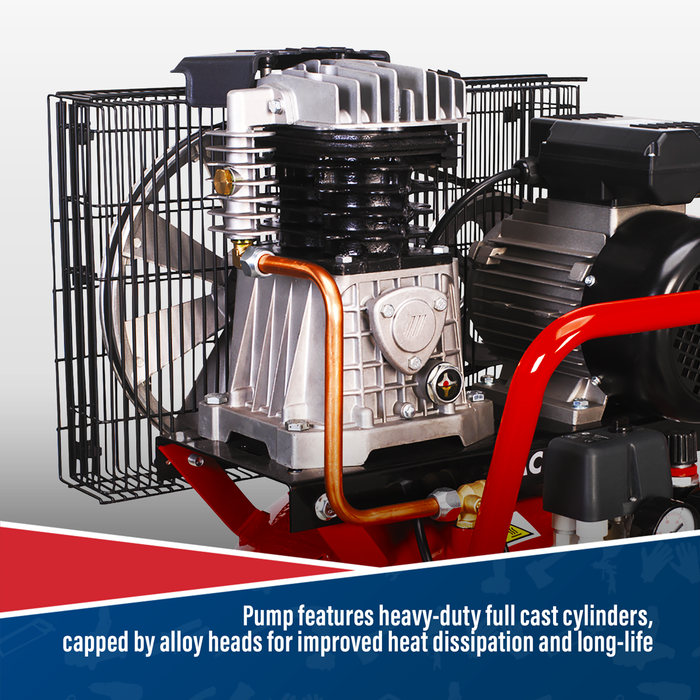 90L Belt Drive Vertical Compressor 3hp | SAC1903B