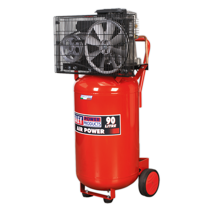 90L Belt Drive Vertical Compressor 3hp | SAC1903B