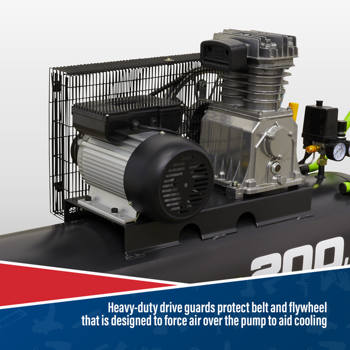 200L Belt Drive Air Compressor 3hp | SAC20030B