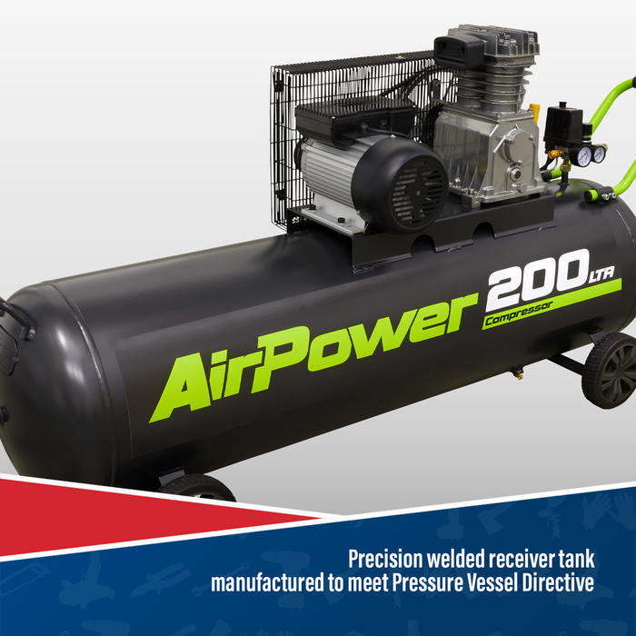 200L Belt Drive Air Compressor 3hp | SAC20030B