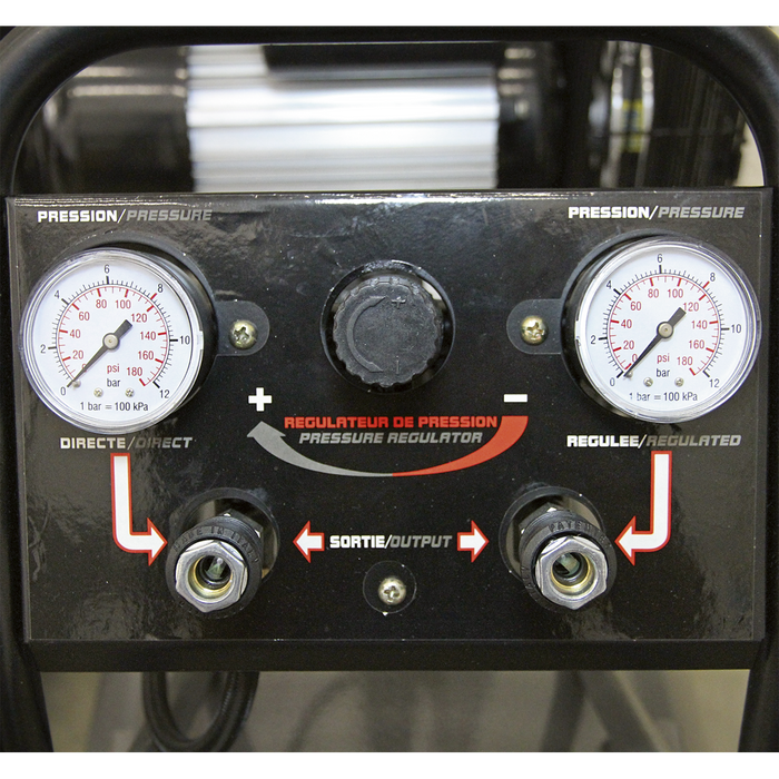 Premier 150L Belt Drive Air Compressor with Front Control Panel 3hp | SAC3153B