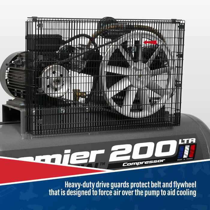 Premier 200L Belt Drive Air Compressor 5.5hp | SAC32055B