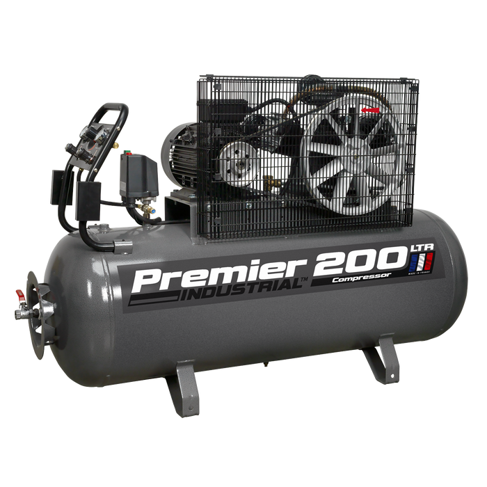 Premier 200L Belt Drive Air Compressor 5.5hp | SAC32055B