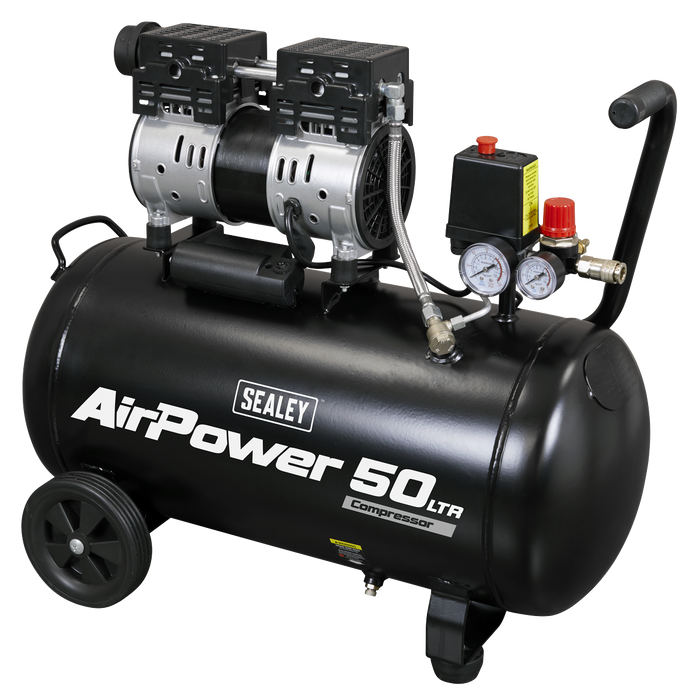 50L Low Noise Oil Free Direct Drive Air Compressor 1hp | SAC5000S