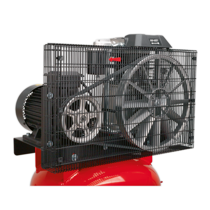 270L Vertical Belt Drive Air Compressor with Cast Cylinders 7.5hp 2-Stage | SACV52775B
