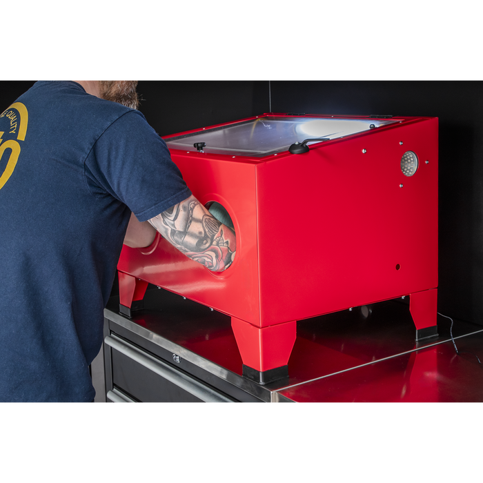 Shot Blasting Cabinet with Gun 640 x 490 x 490mm | SB951