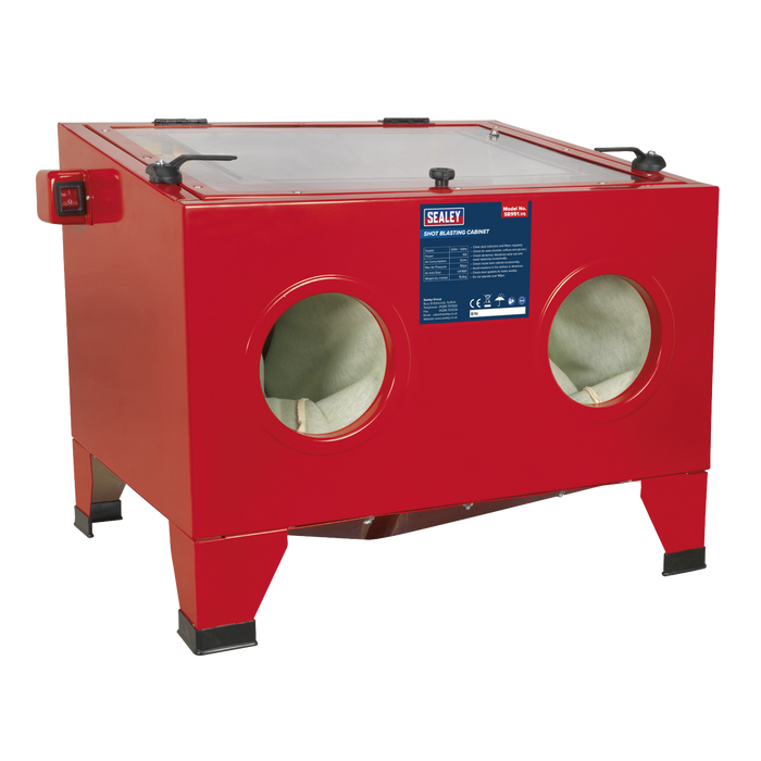 Shot Blasting Cabinet with Gun 640 x 490 x 490mm | SB951