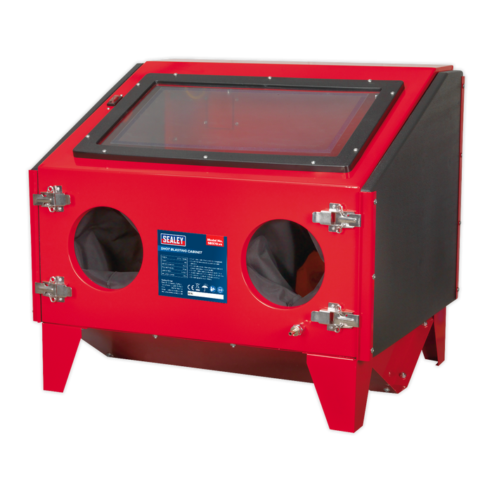 Shot Blasting Double Access Cabinet with Gun 695 x 580 x 625mm | SB970