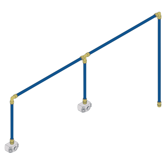 SharkBite® 12m 2-Drop Air Supply System Kit 28mm | SBAKIT228