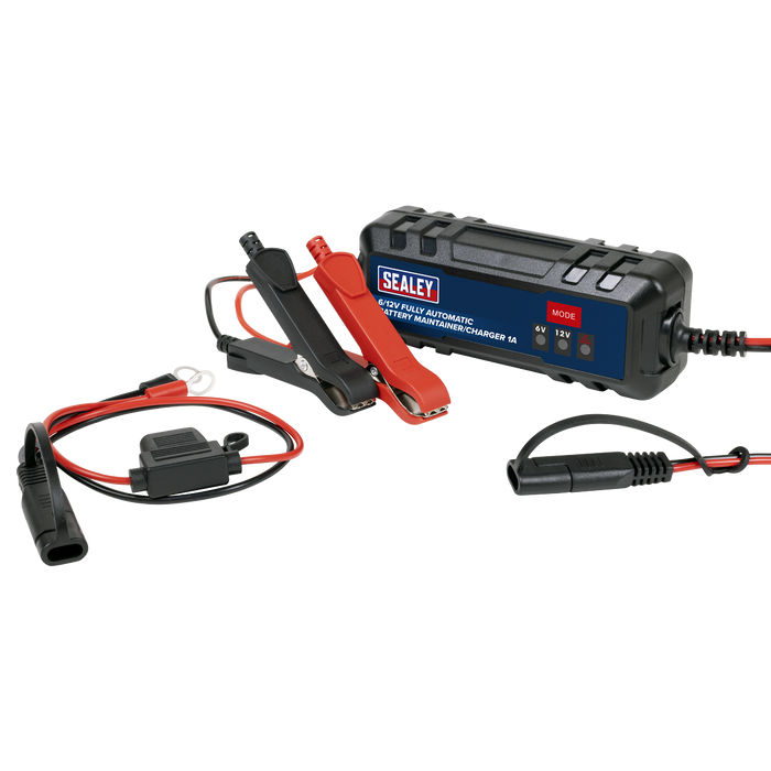 6/12V Fully Automatic Battery Maintainer/Charger 1A | SBC1