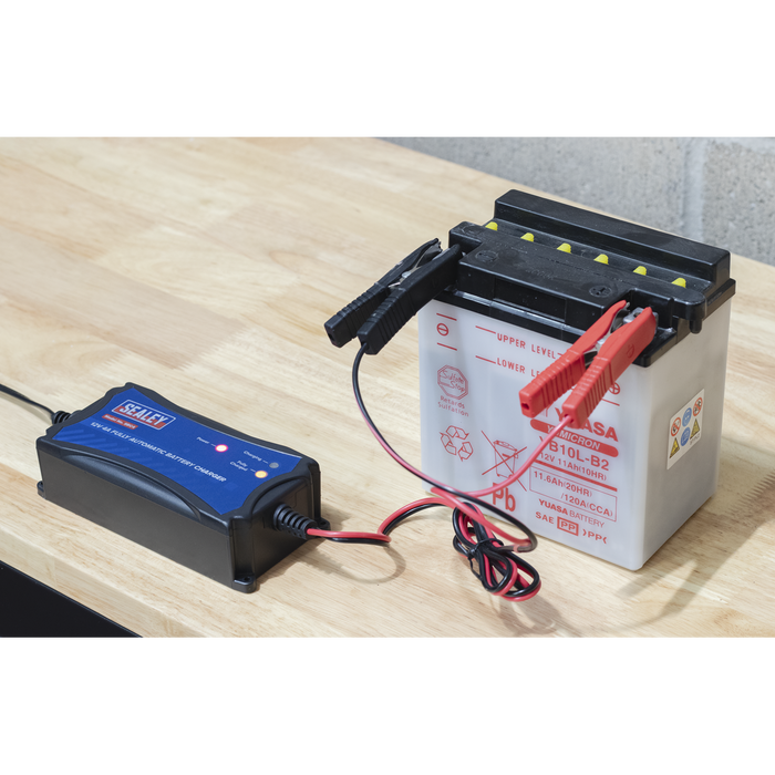 12V Fully Automatic Battery Maintainer/Charger 4A | SBC4