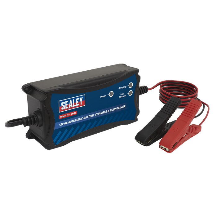12V Fully Automatic Battery Maintainer/Charger 6A | SBC6