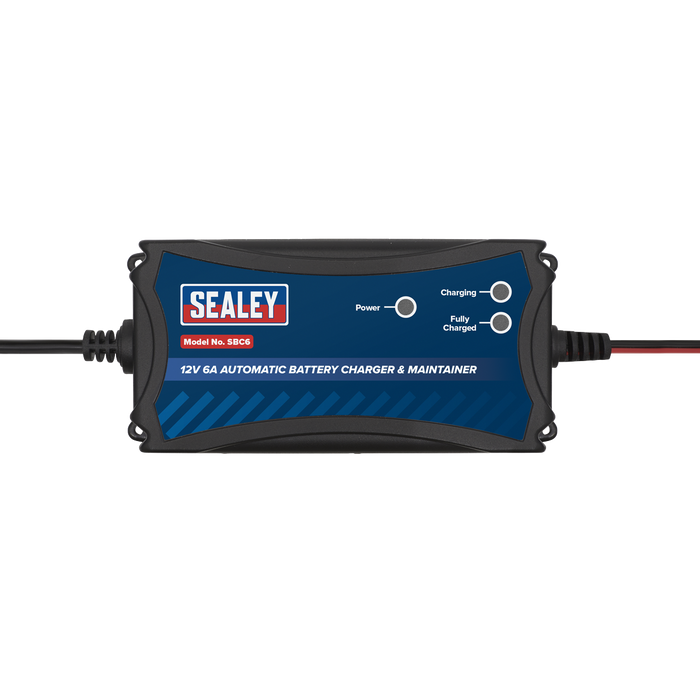 12V Fully Automatic Battery Maintainer/Charger 6A | SBC6