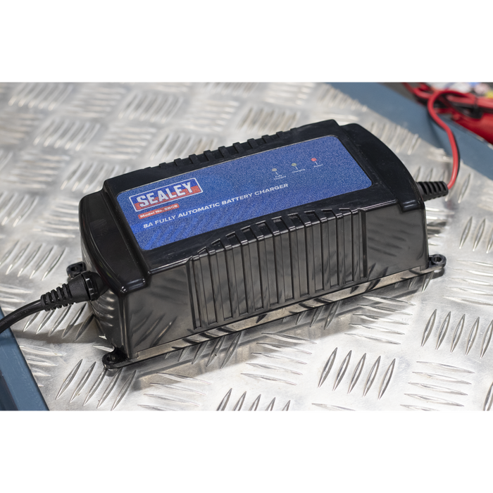 12V Fully Automatic Battery Maintainer/Charger 8A | SBC8