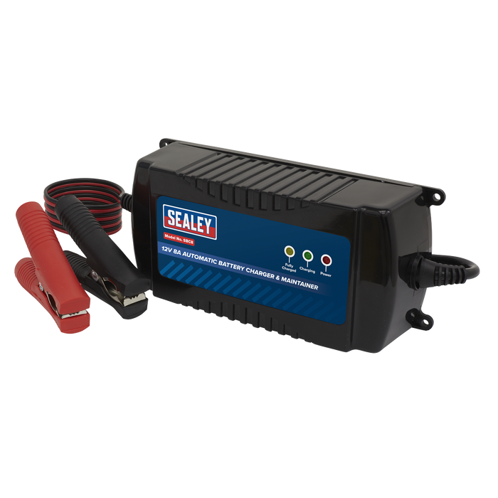 12V Fully Automatic Battery Maintainer/Charger 8A | SBC8