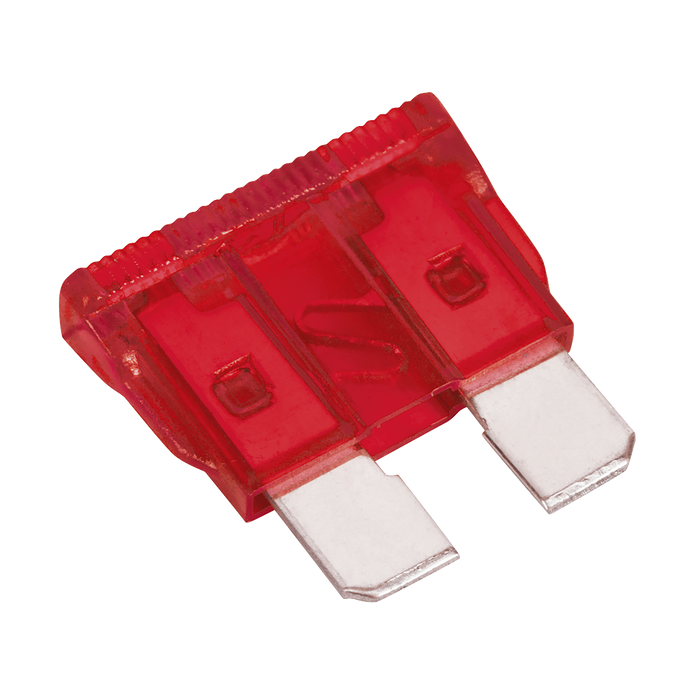 Automotive Standard Blade Fuse 10A - Pack of 50 | SBF1050