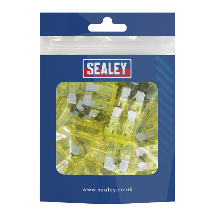 Automotive Standard Blade Fuse 20A - Pack of 50 | SBF2050