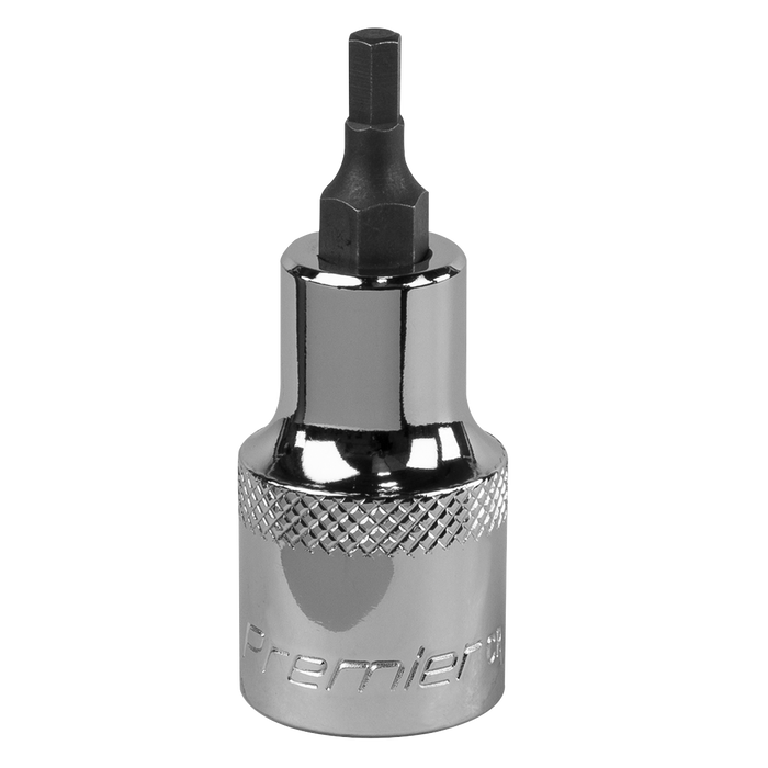 Premier Hex Socket Bit 1/2"Sq Drive 4mm | SBH016
