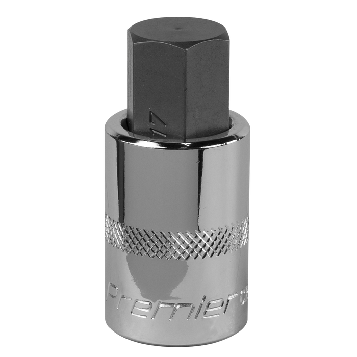 Premier Hex Socket Bit 1/2"Sq Drive 17mm | SBH025