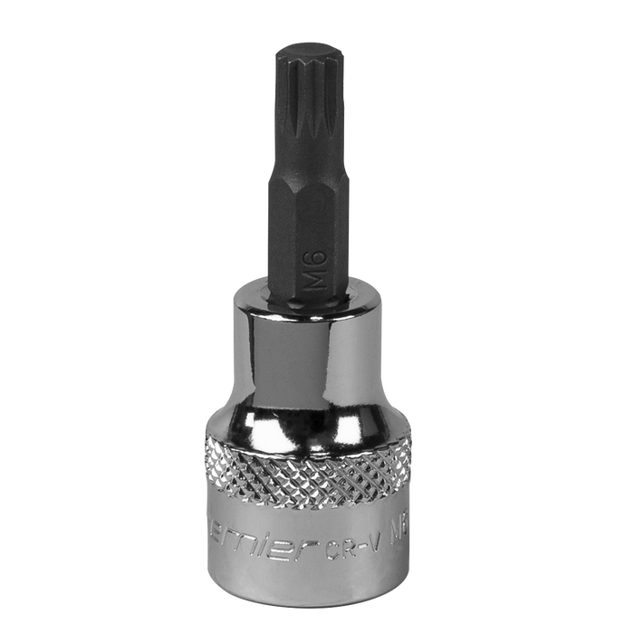 Premier Spline Socket Bit 3/8"Sq Drive M6 | SBS004