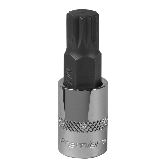 Premier Spline Socket Bit 3/8"Sq Drive M12 | SBS009