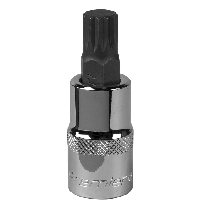 Premier Spline Socket Bit 1/2"Sq Drive M12 | SBS016