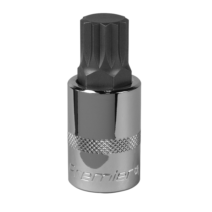 Premier Spline Socket Bit 1/2"Sq Drive M18 | SBS019