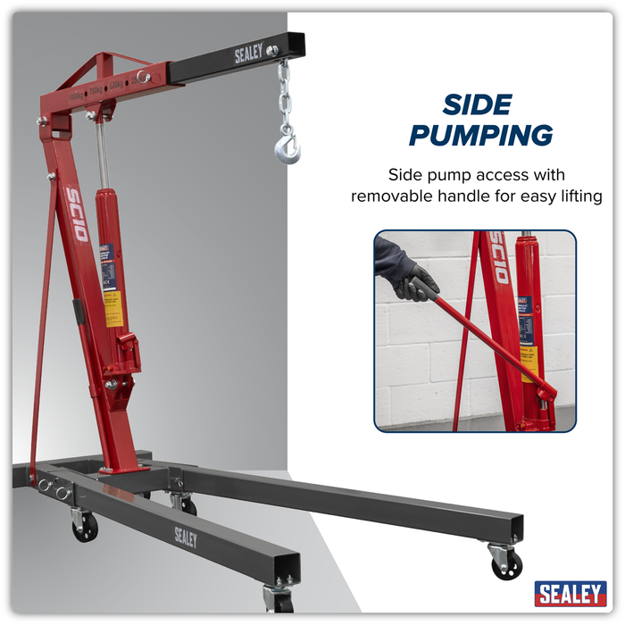 KD Type Folding Engine Crane 1 Tonne | SC10