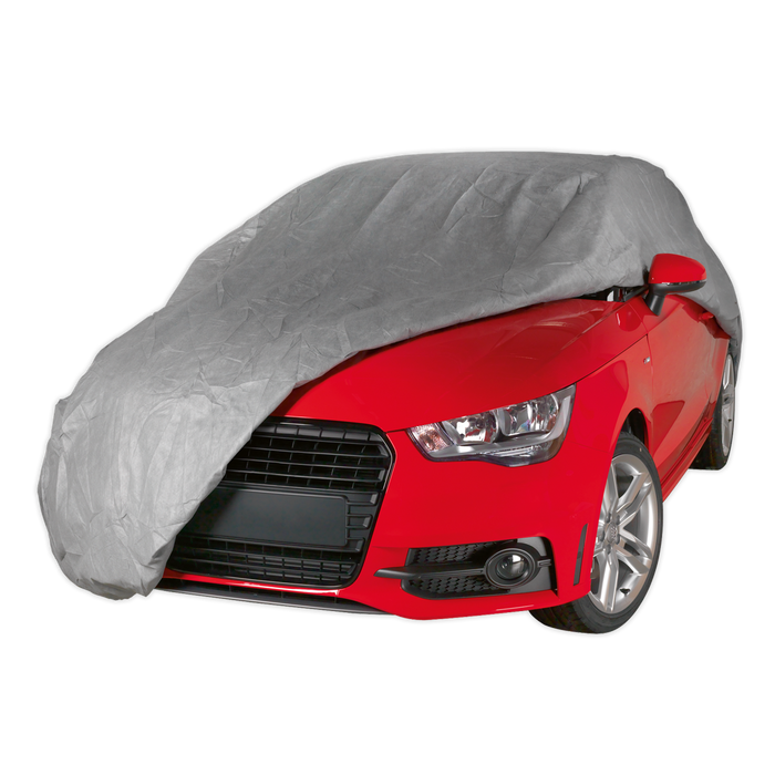 Premier 3-Layer All-Seasons Car Cover - Medium | SCCM
