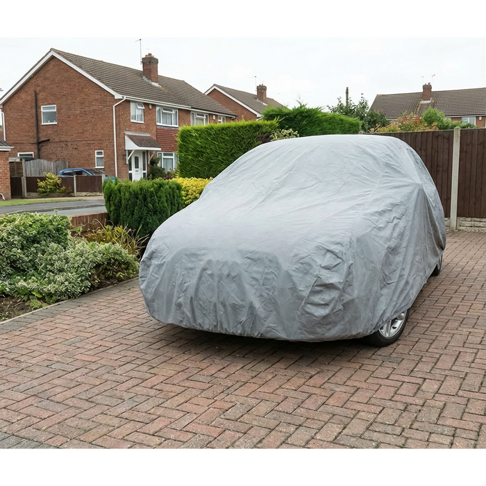 Premier 3-Layer All-Seasons Car Cover - Medium | SCCM