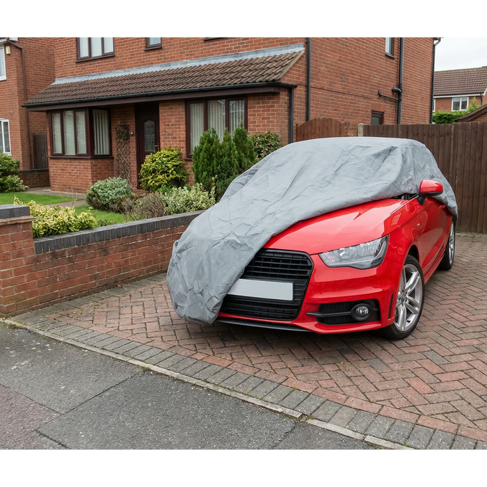 Premier 3-Layer All-Seasons Car Cover - Medium | SCCM