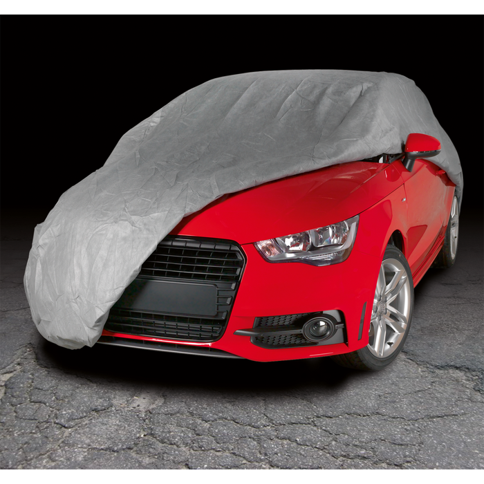 Premier 3-Layer All-Seasons Car Cover - Medium | SCCM