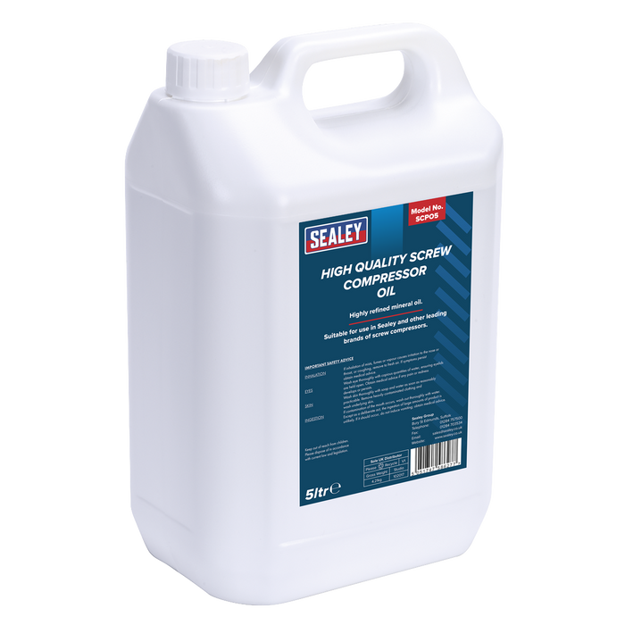Screw Compressor Oil 5L | SCPO5