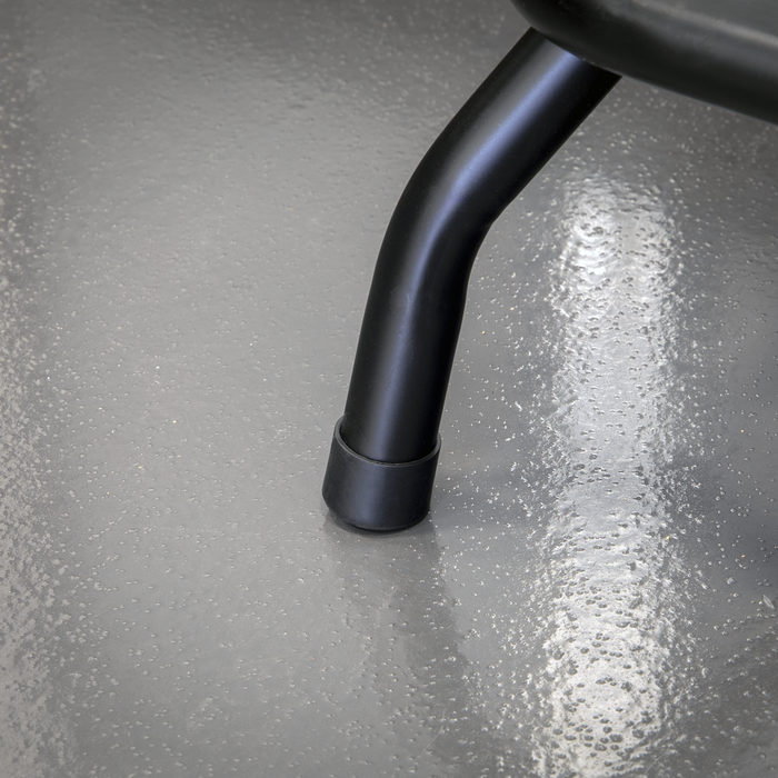 Premier Industrial Pneumatic Workshop Stool with Adjustable Height Swivel Seat & Back Rest | SCR01B