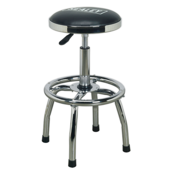 Pneumatic Stool Heavy-Duty Workshop with Adjustable Height Swivel Seat | SCR17
