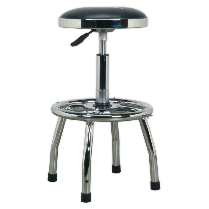 Pneumatic Stool Heavy-Duty Workshop with Adjustable Height Swivel Seat | SCR17