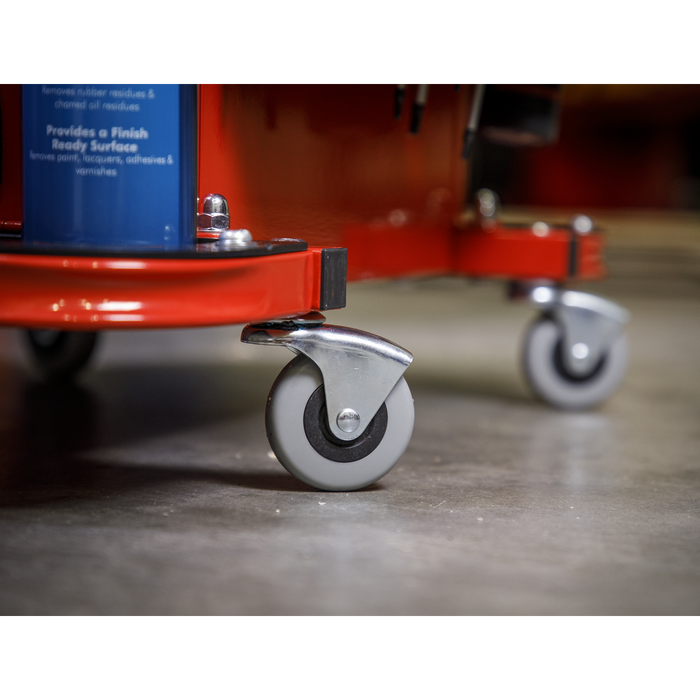 Mechanic's Utility Seat & Toolbox - Red | SCR18R