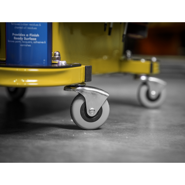 Mechanic's Utility Seat & Toolbox - Yellow | SCR18Y