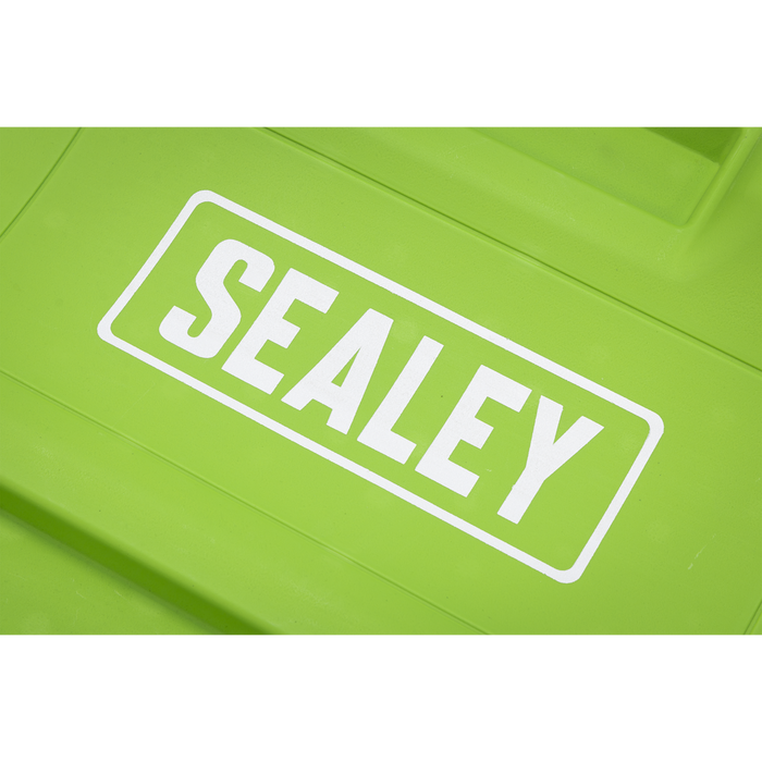 Composite Creeper with 6 Wheels - Hi-Vis Green | SCR80HV
