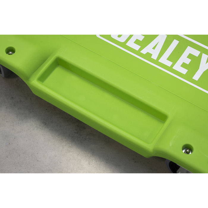 Composite Creeper with 6 Wheels - Hi-Vis Green | SCR80HV