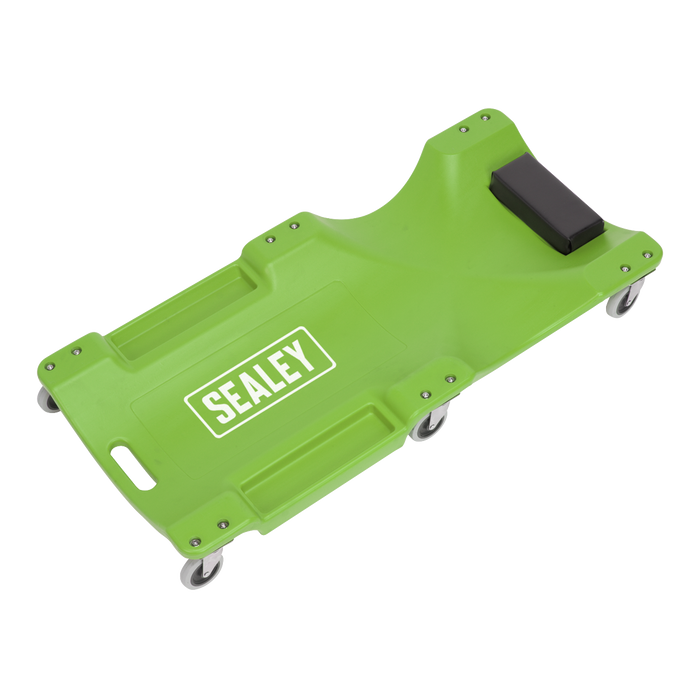 Composite Creeper with 6 Wheels - Hi-Vis Green | SCR80HV