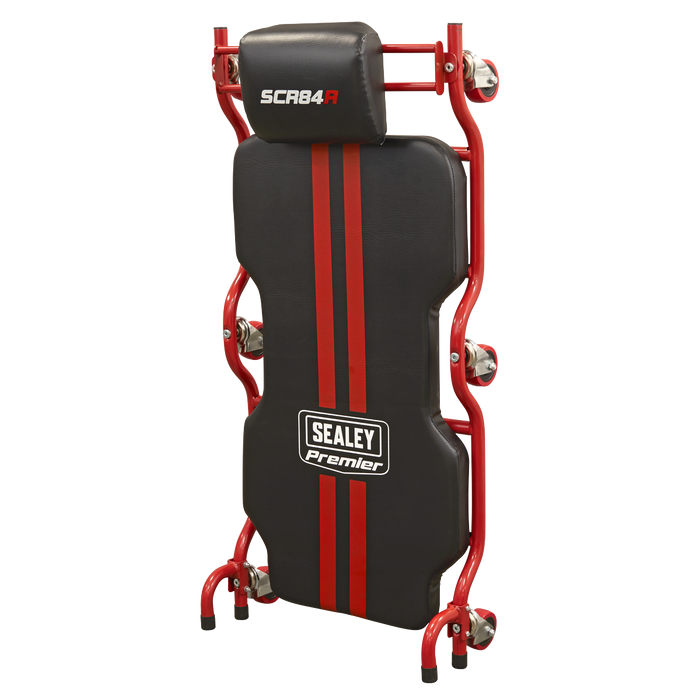 Deluxe Steel Creeper with 6 Wheels & Headrest | SCR84