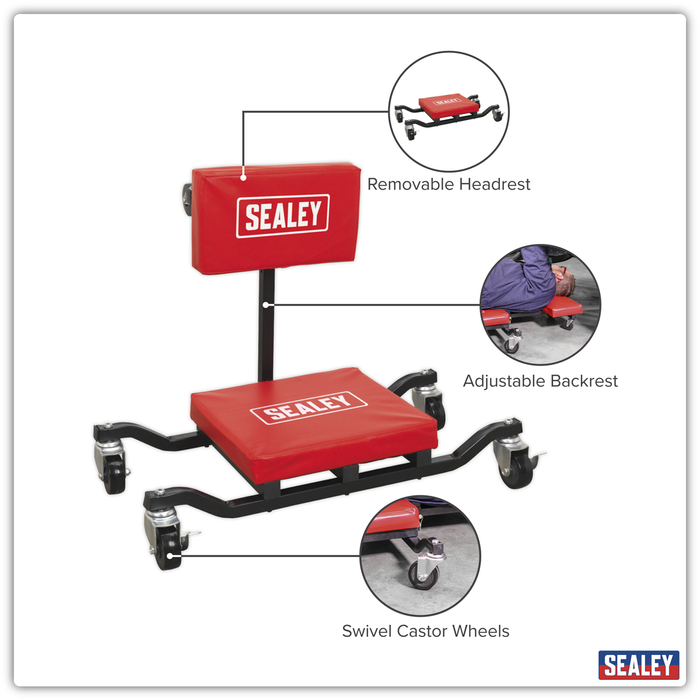 Low Level Creeper, Seat & Kneeler | SCR85