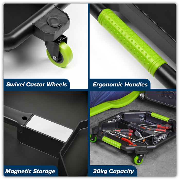 Creeper Tool Tray - Green | SCR86HV